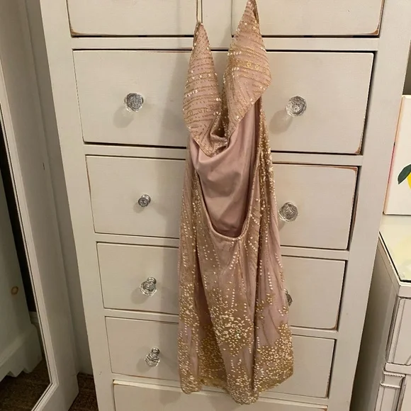 Time Machine Dress Champagne from Hello Molly - Picture 12 of 12